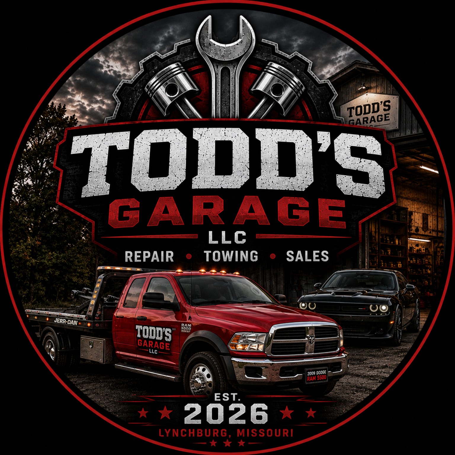 Todd's Garage LLC logo
